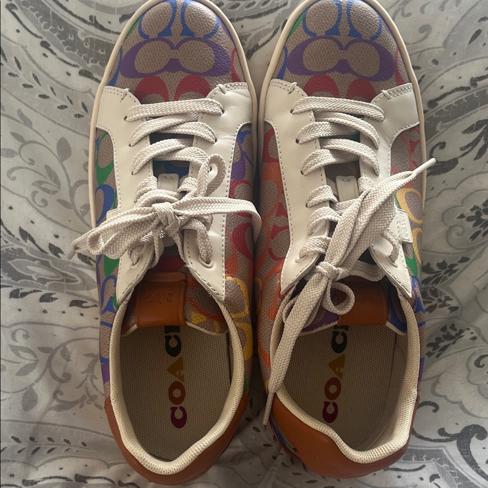 Coach Colorful Signature Sneakers